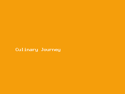 Paket Culinary Journey